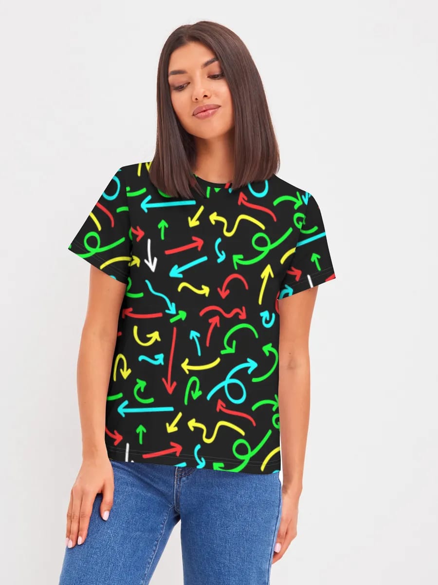 Neon Doodle Arrows