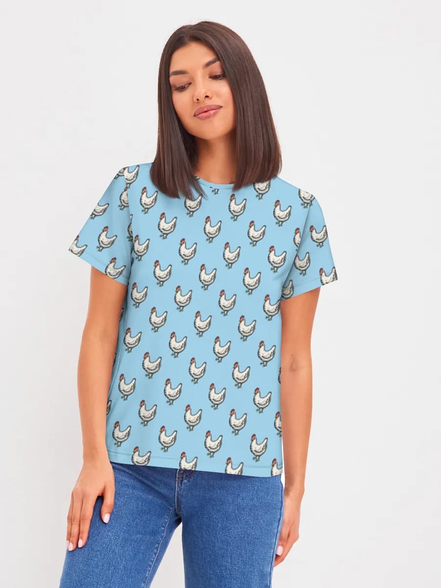 Cute Chicken Print
