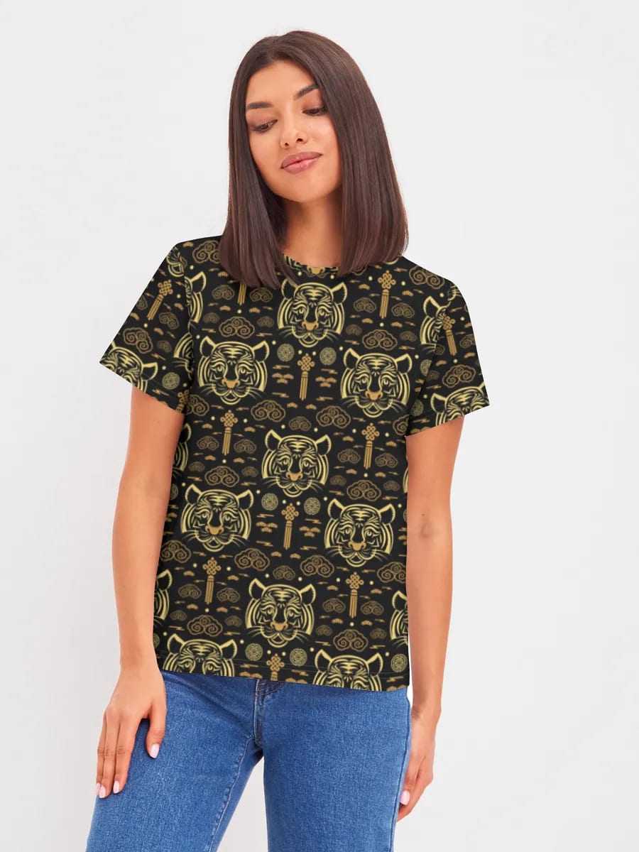 El tigre dorado del zodíaco