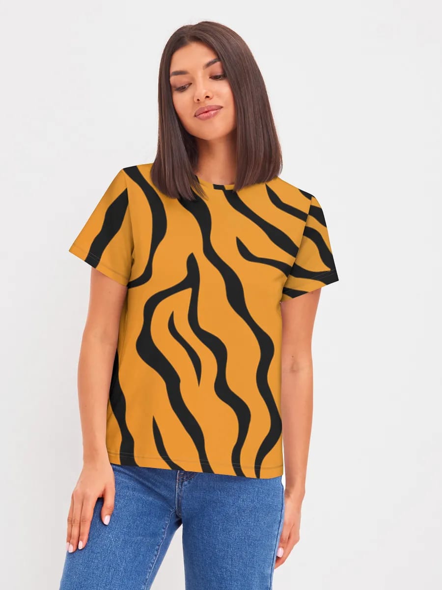 Orange Tiger Stripes