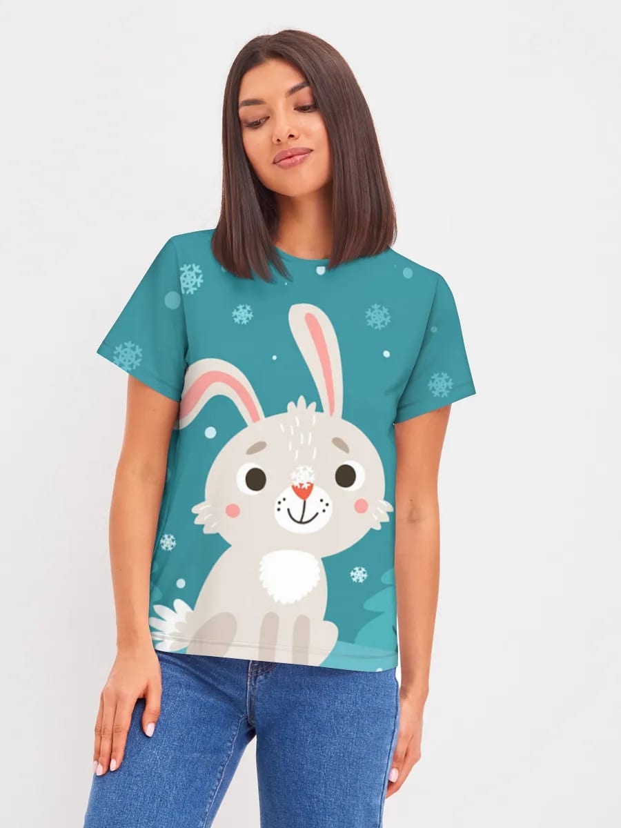 Cute Winter Bunny