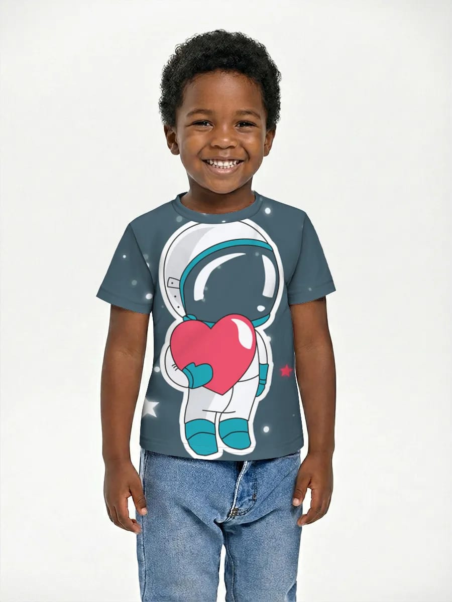 Astronaut Holding Heart