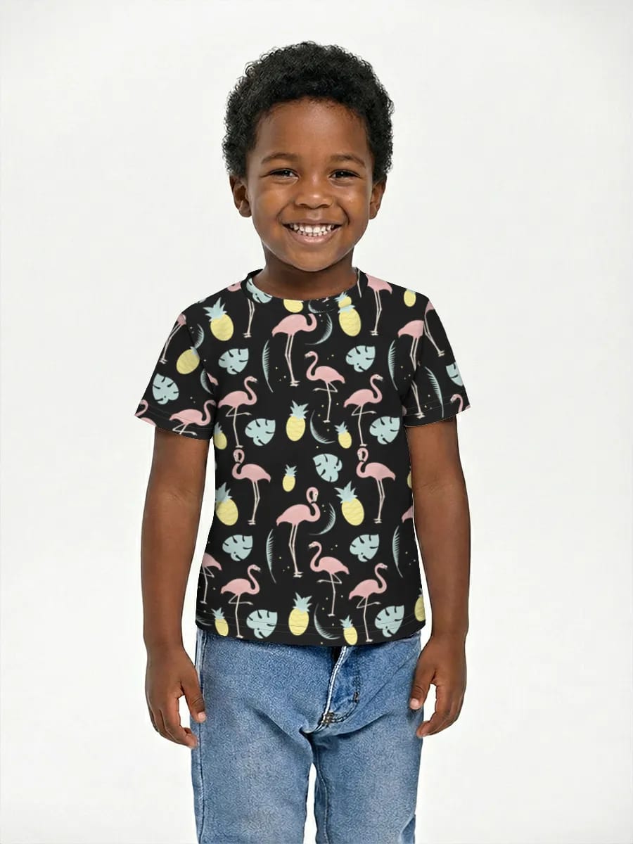 Flamingos And Pineapples