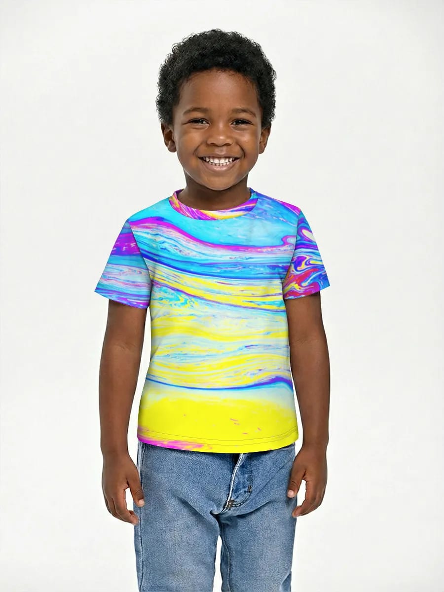 Tourbillon de marbre néon