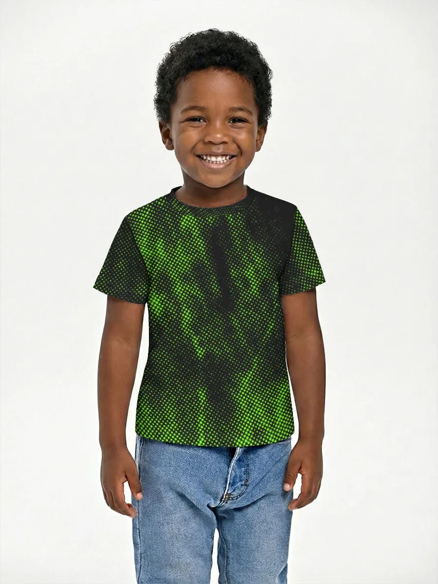 Grunge de semitonos verde neón