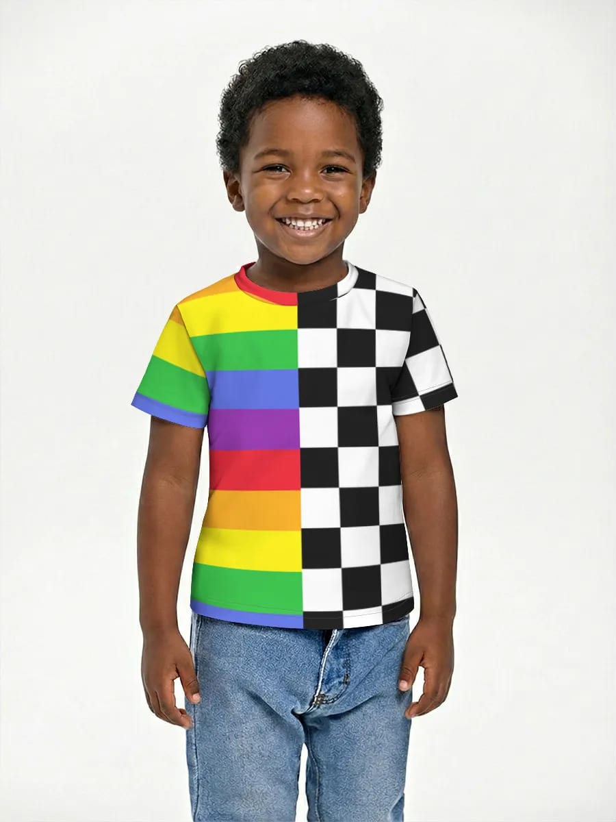 Damier Arc-en-ciel Fendu