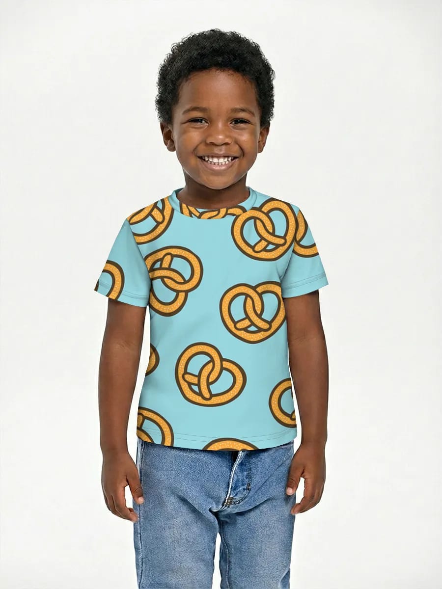Cute Pretzel Snack Print