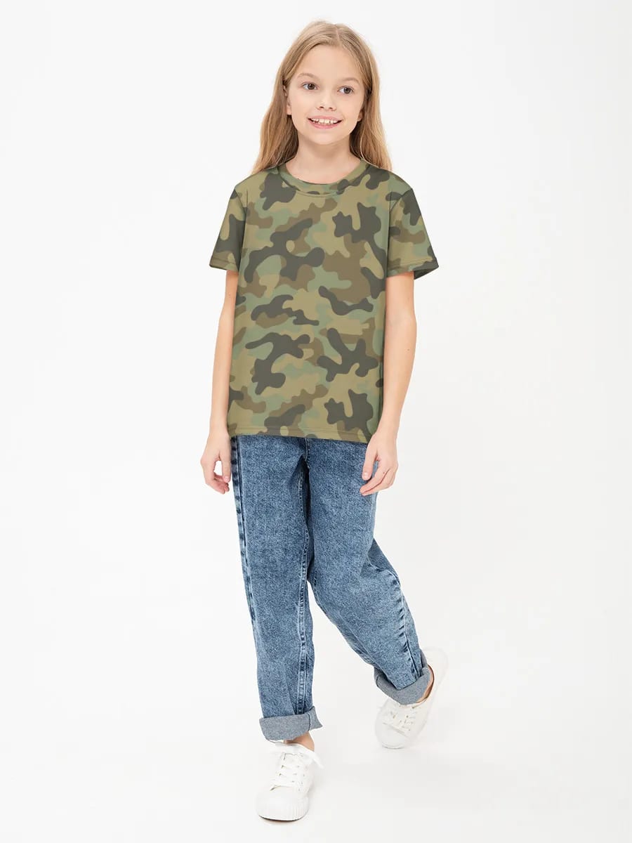 Woodland Camo Print