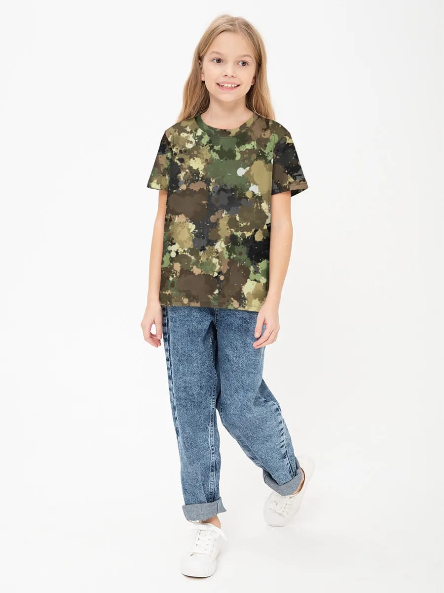 Splatter Camo Abstract