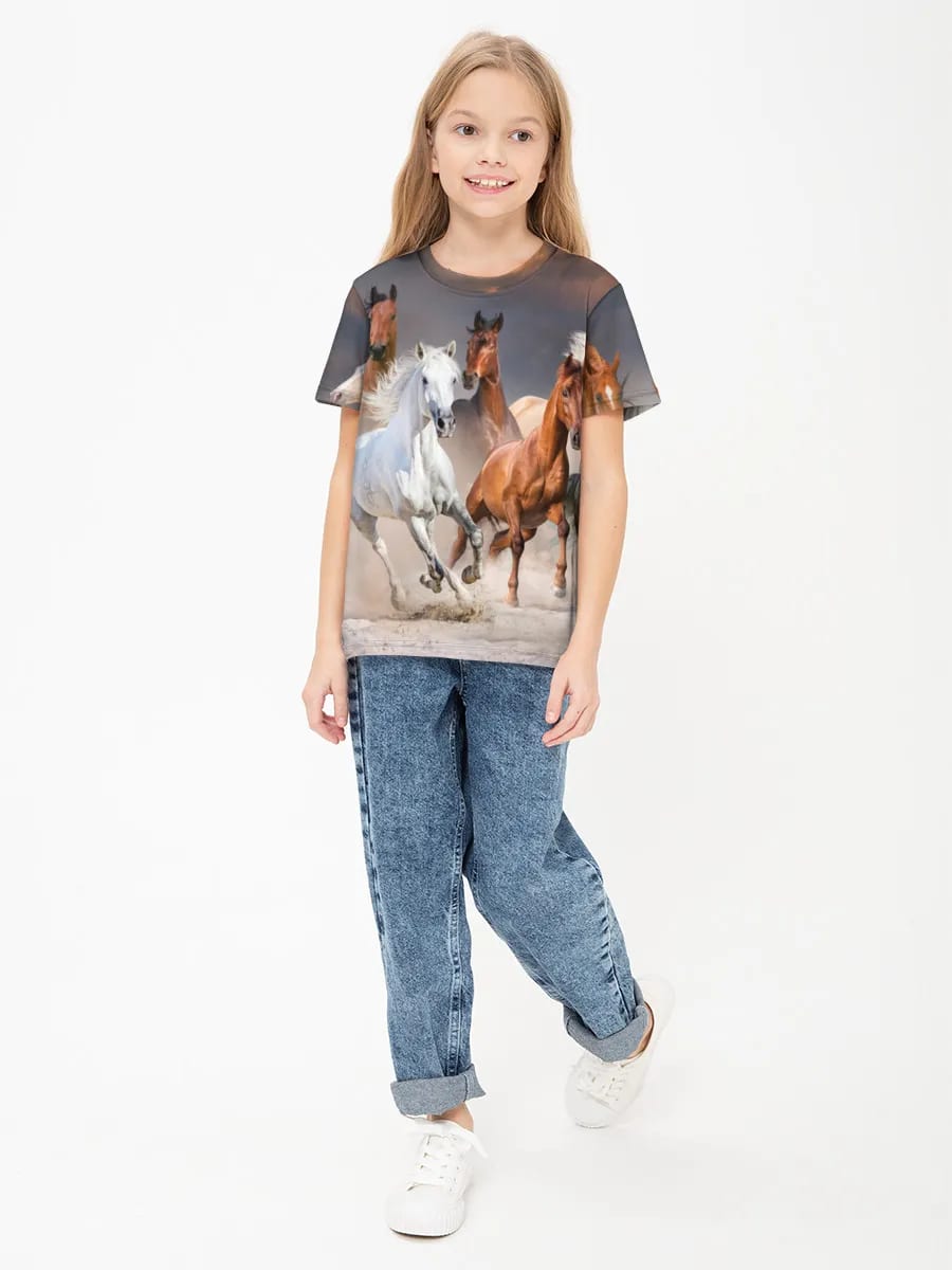 Wild Horses Running