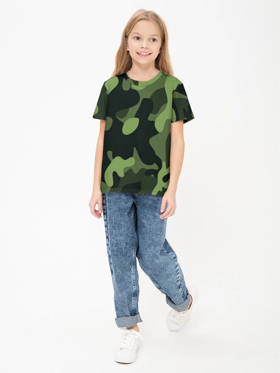 Grüner Camo-Print