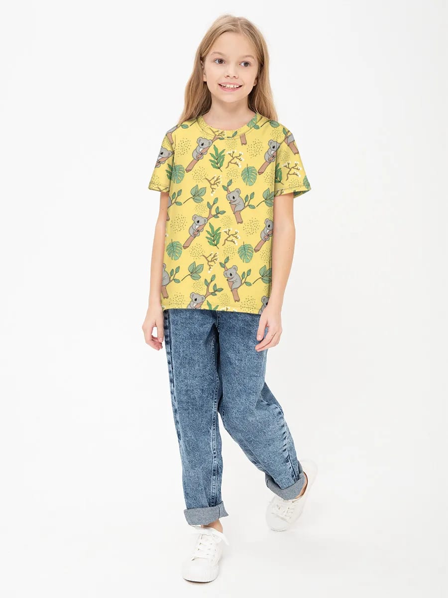 Shirin koalalar shoxlarda
