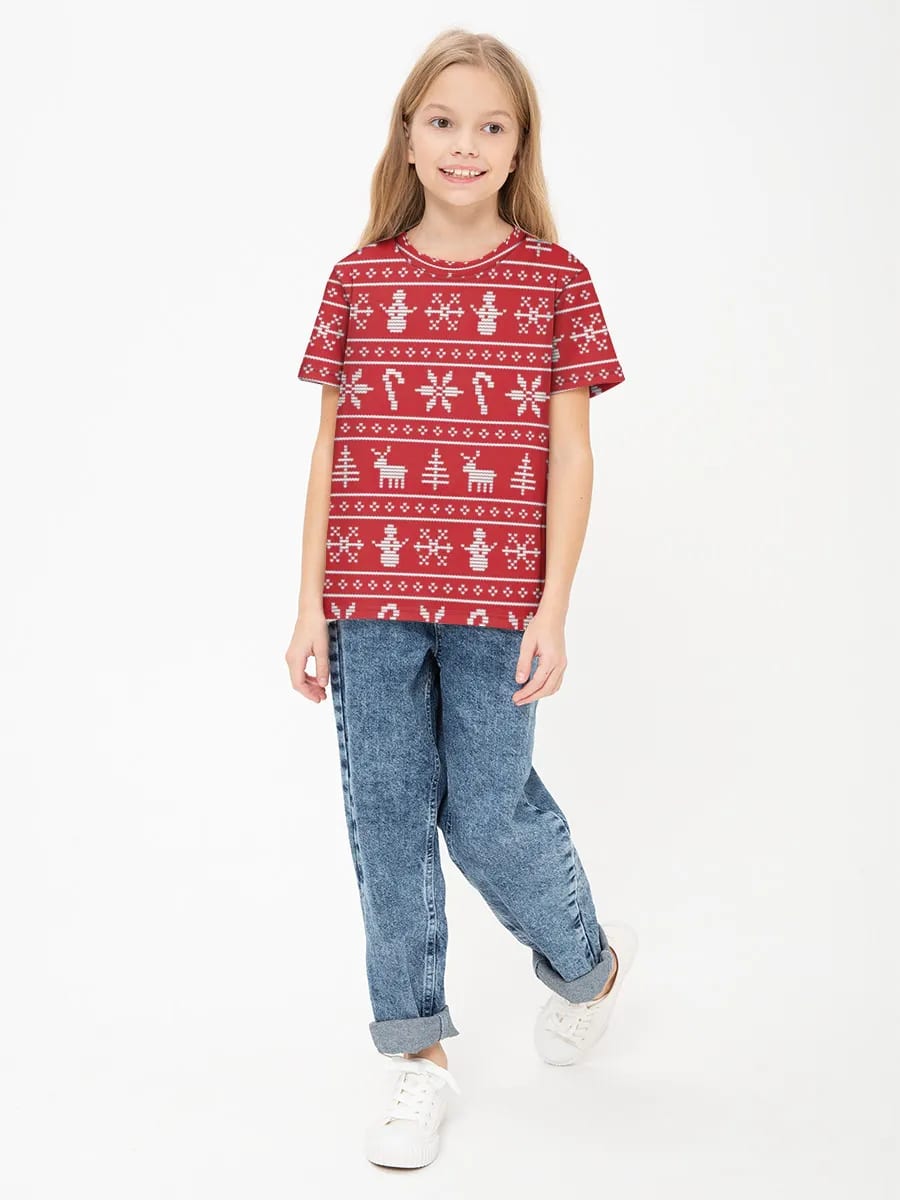 Imprimé Pull de Noël Moche