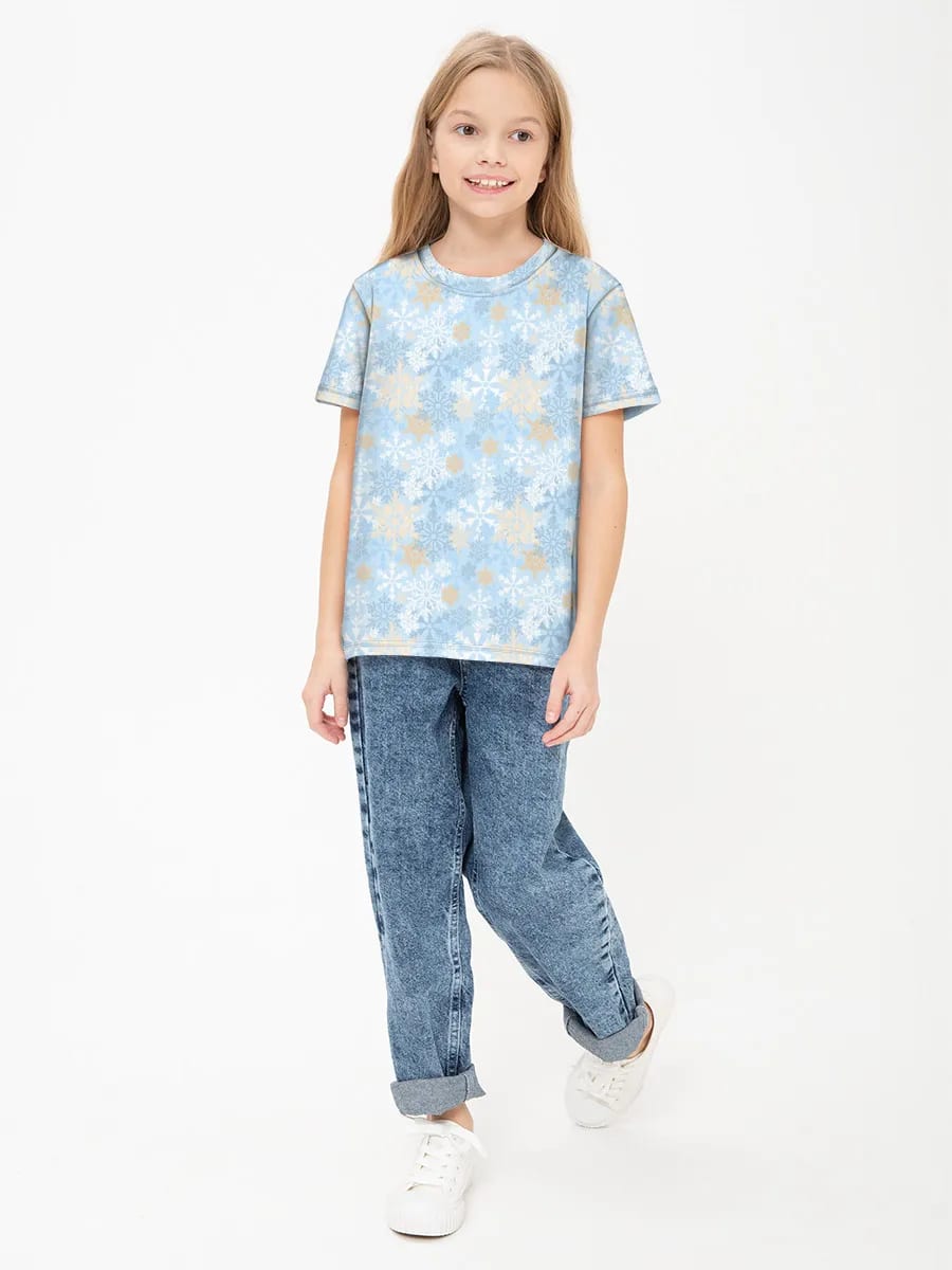 Motif Flocons de Neige Hivernaux