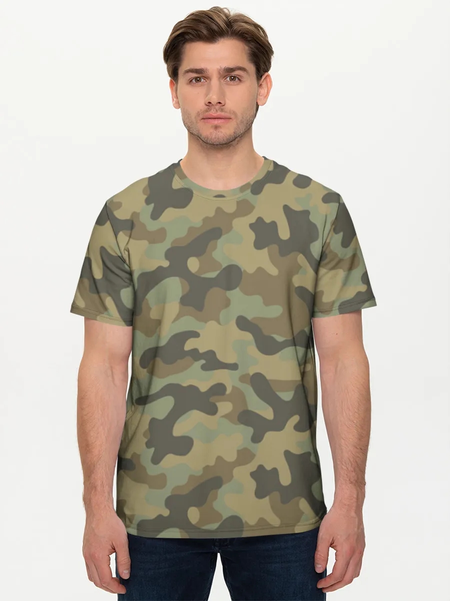 Woodland Camo Print