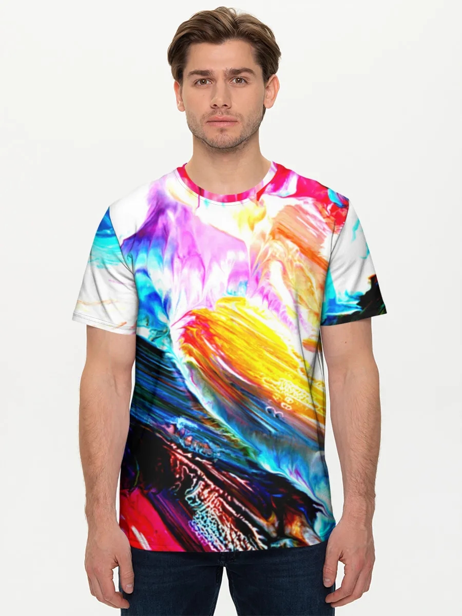 Vibrant Fluid Color Splash