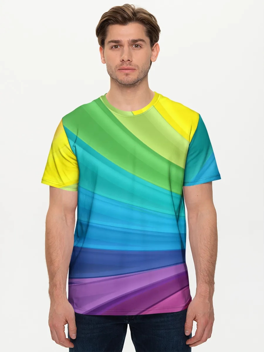 Rainbow Gradient Waves