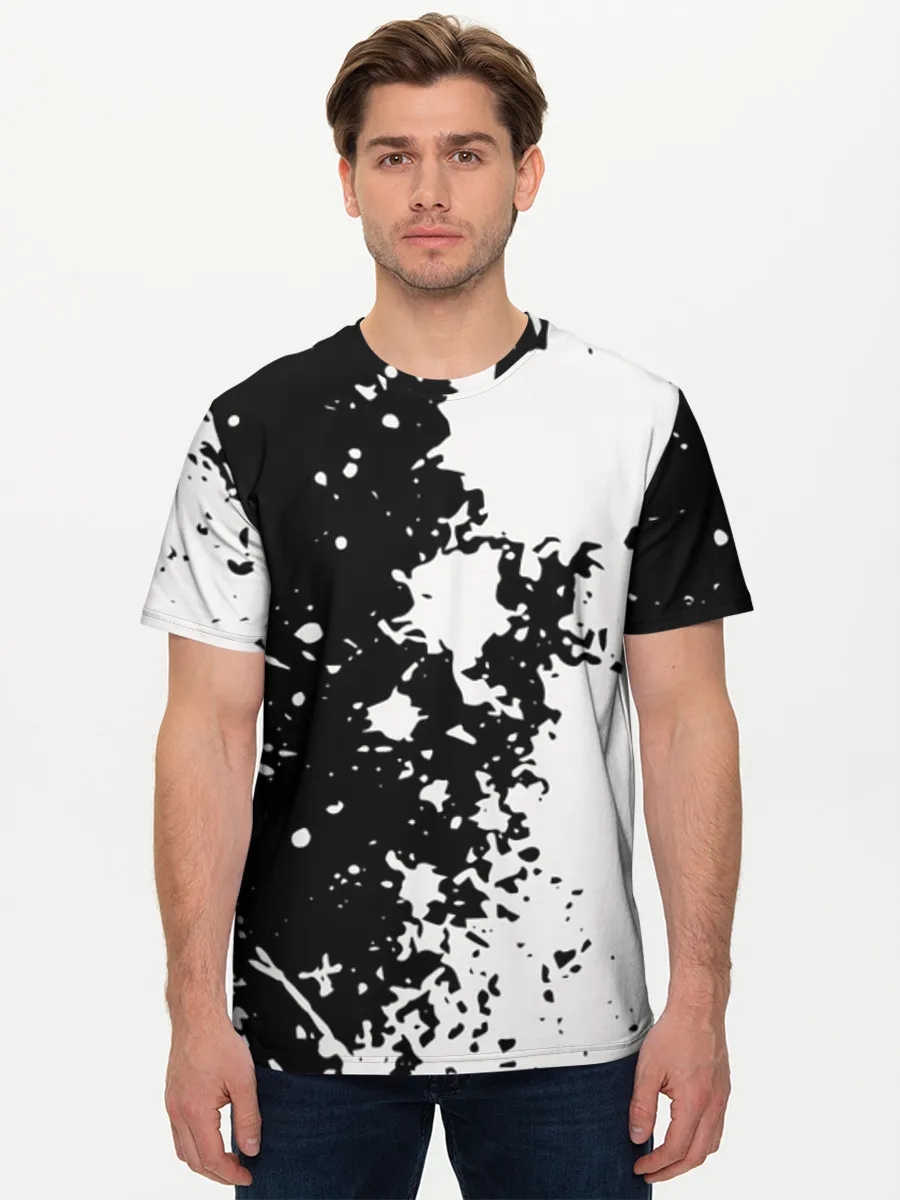 Black Ink Splatter