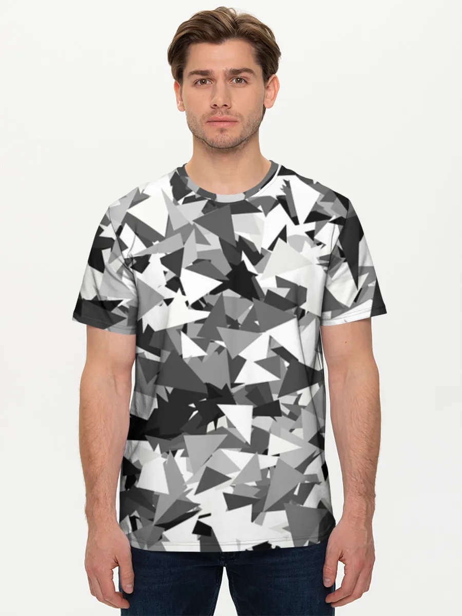 Monochrome Triangle Scatter