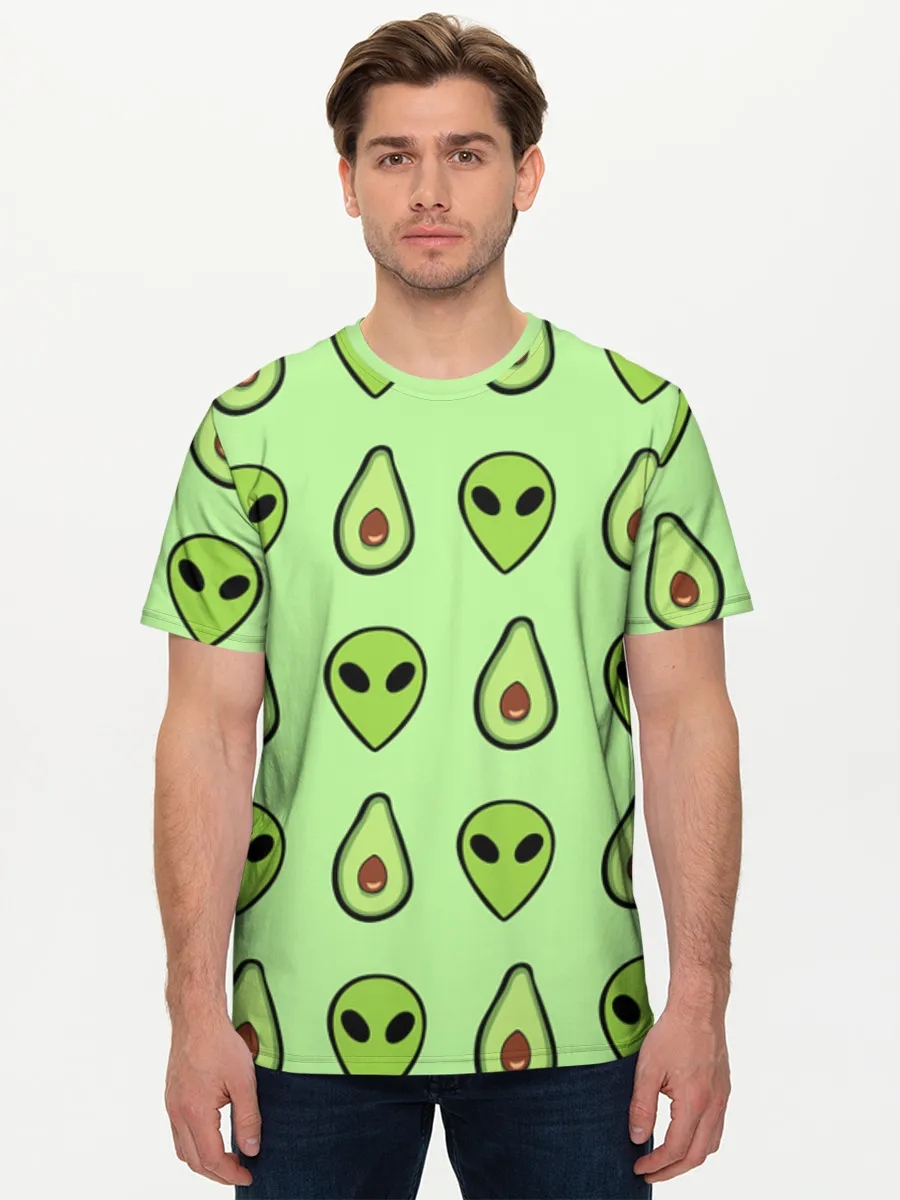 Alien Avocado Doodles