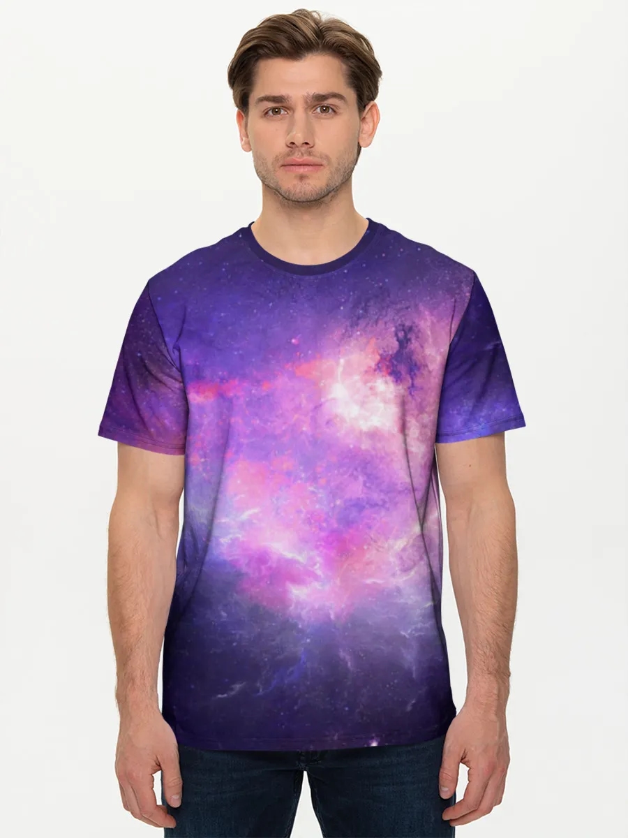 Violet Cosmic Nebula