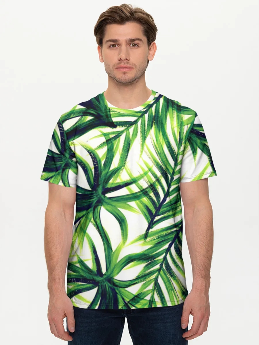Tropical Palm Leaf Art