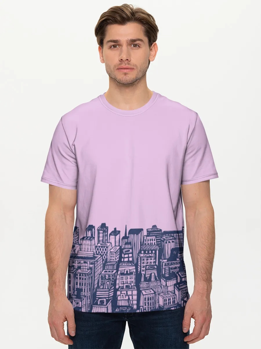 Hand Drawn City Skyline