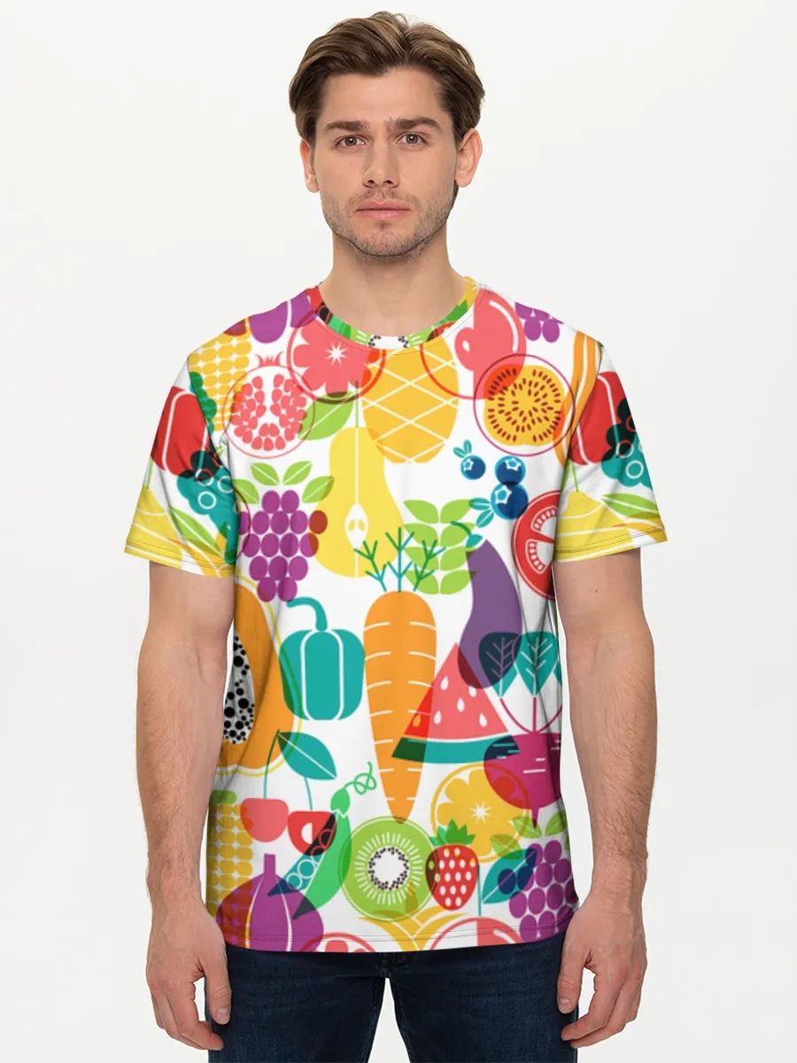 Colorful Fruit And Veggies