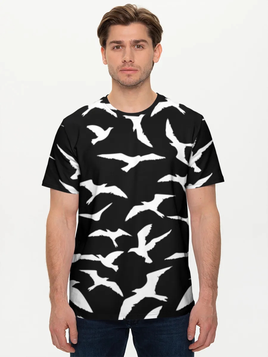 Flying Bird Silhouettes
