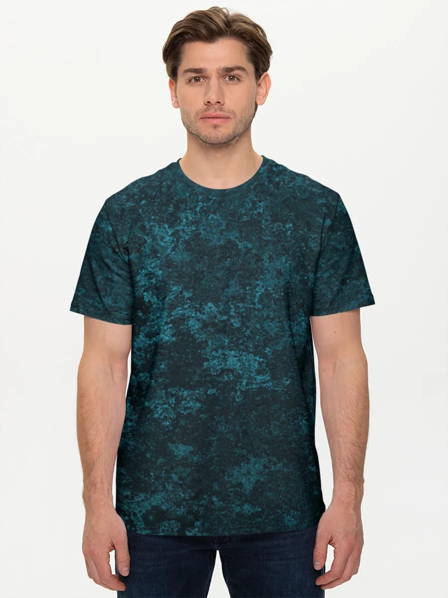 Dark Teal Grunge Texture