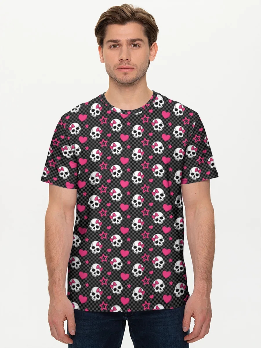 Kawaii Skulls And Hearts