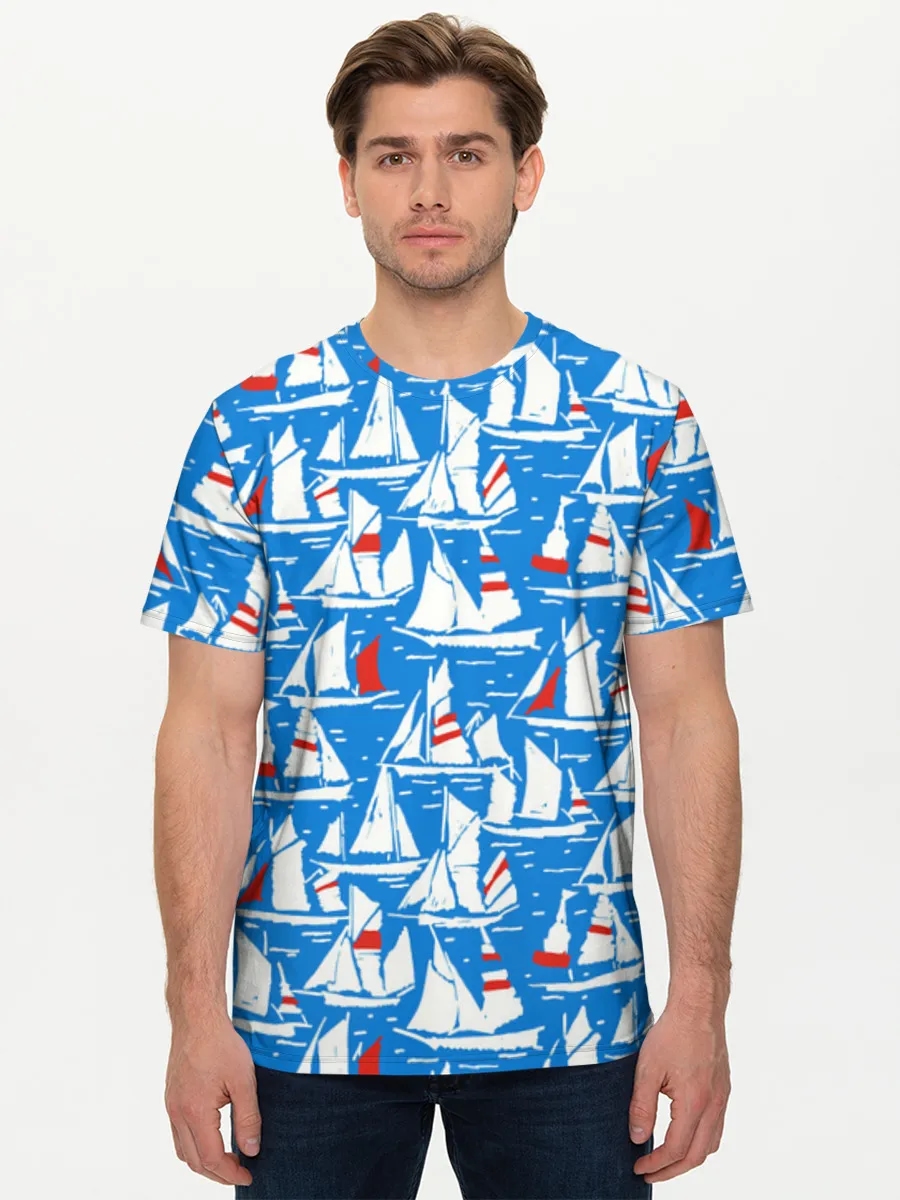 Nautical Sailboat Fleet