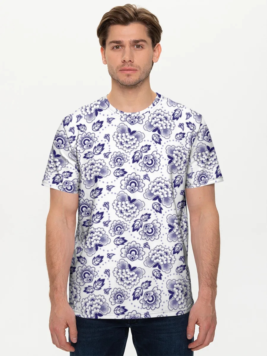 Blue Vintage Floral