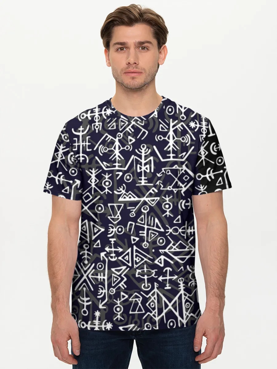 Abstract Tribal Glyphs