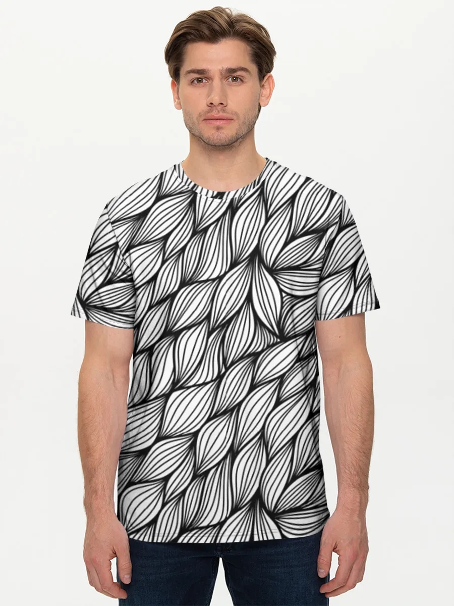 Abstract Leaf Linework