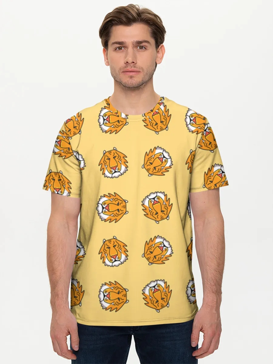 Cute Cartoon Tiger Faces
