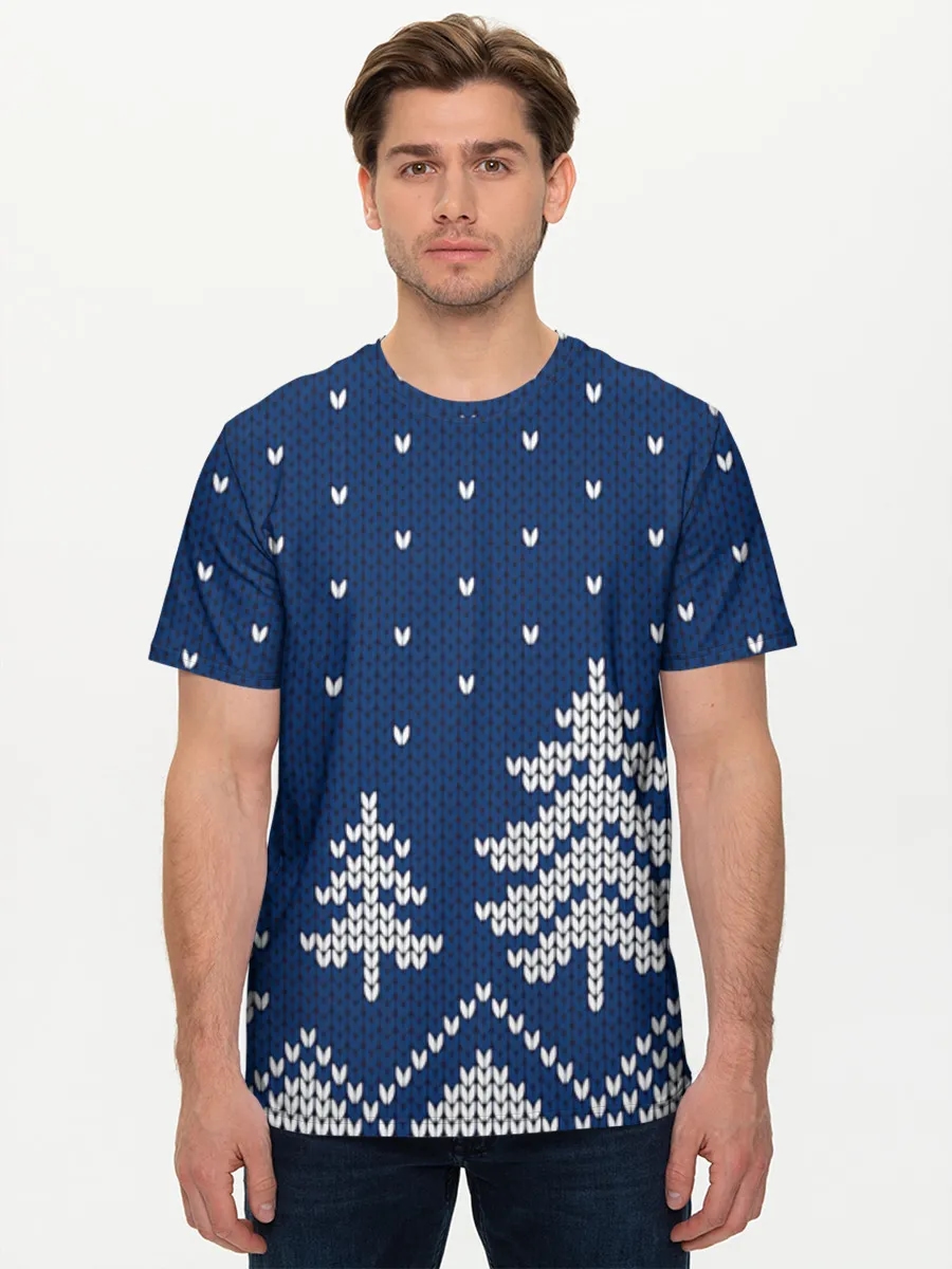 Nordic Winter Knit Scene