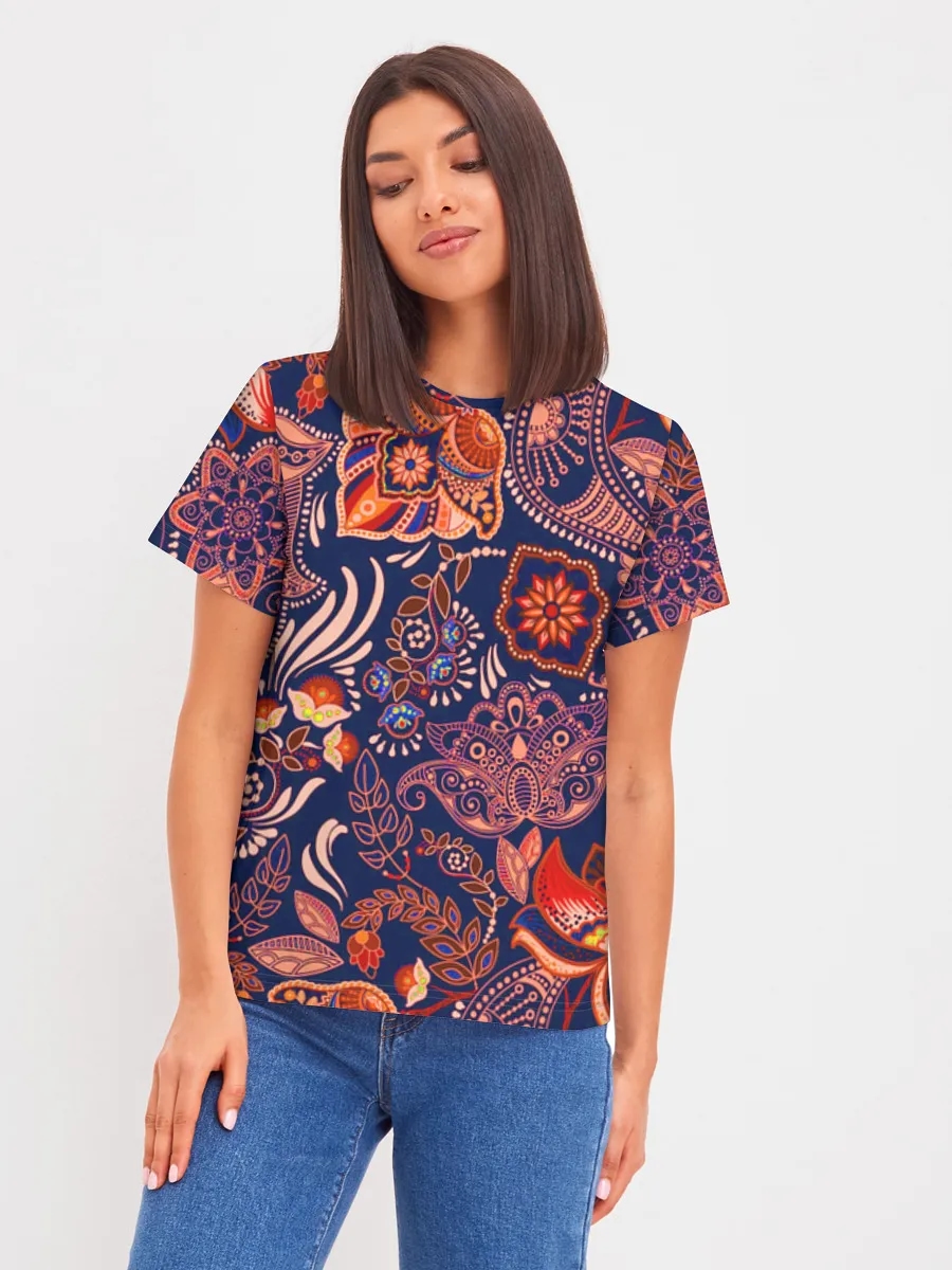 Boho Paisley Elephants