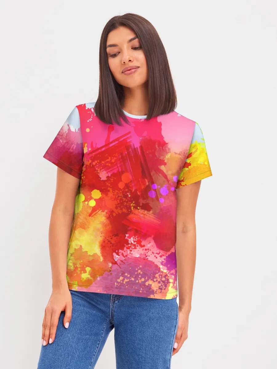 Vibrant Watercolor Splash