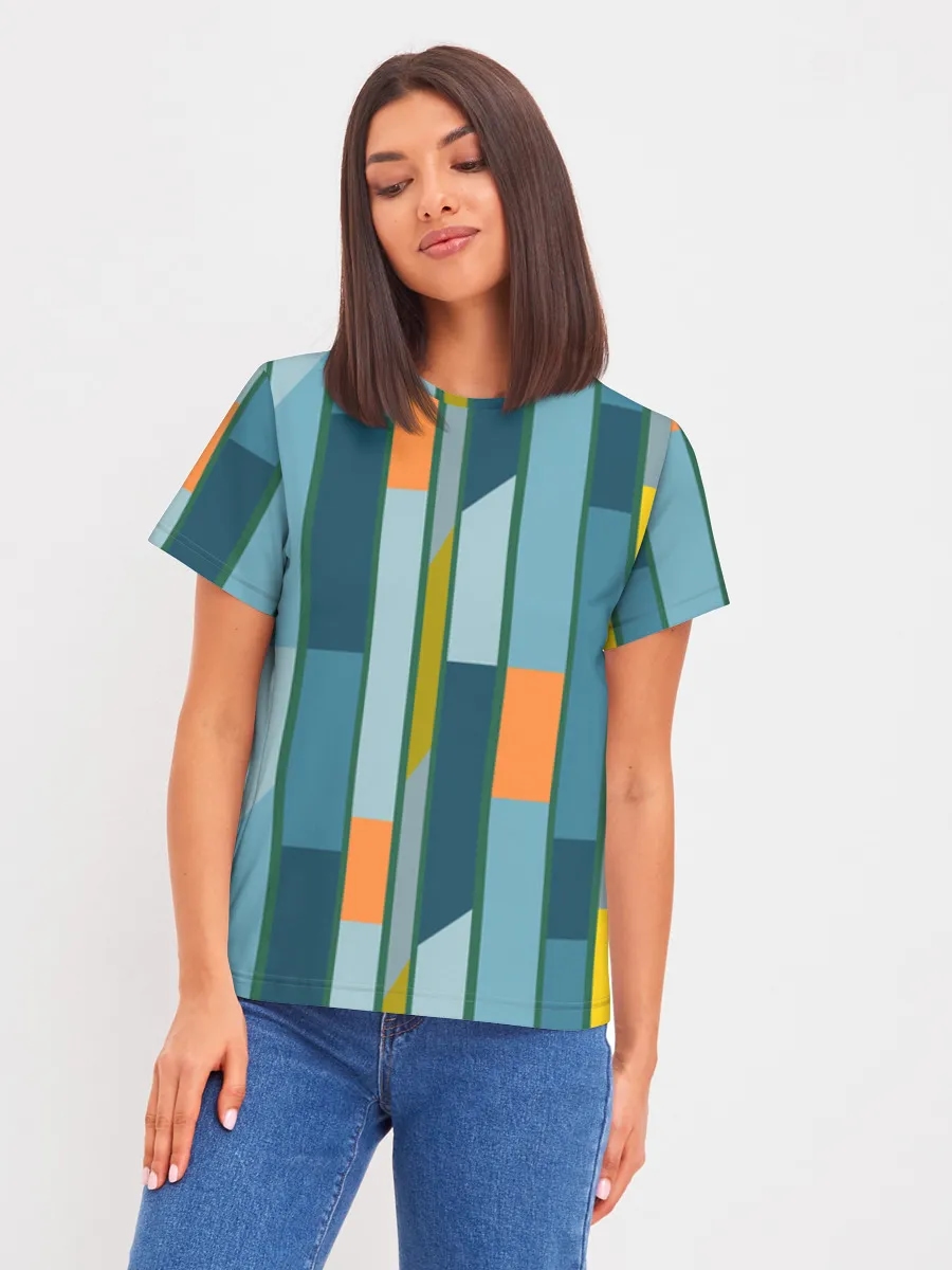 Mid Century Stripe Blocks