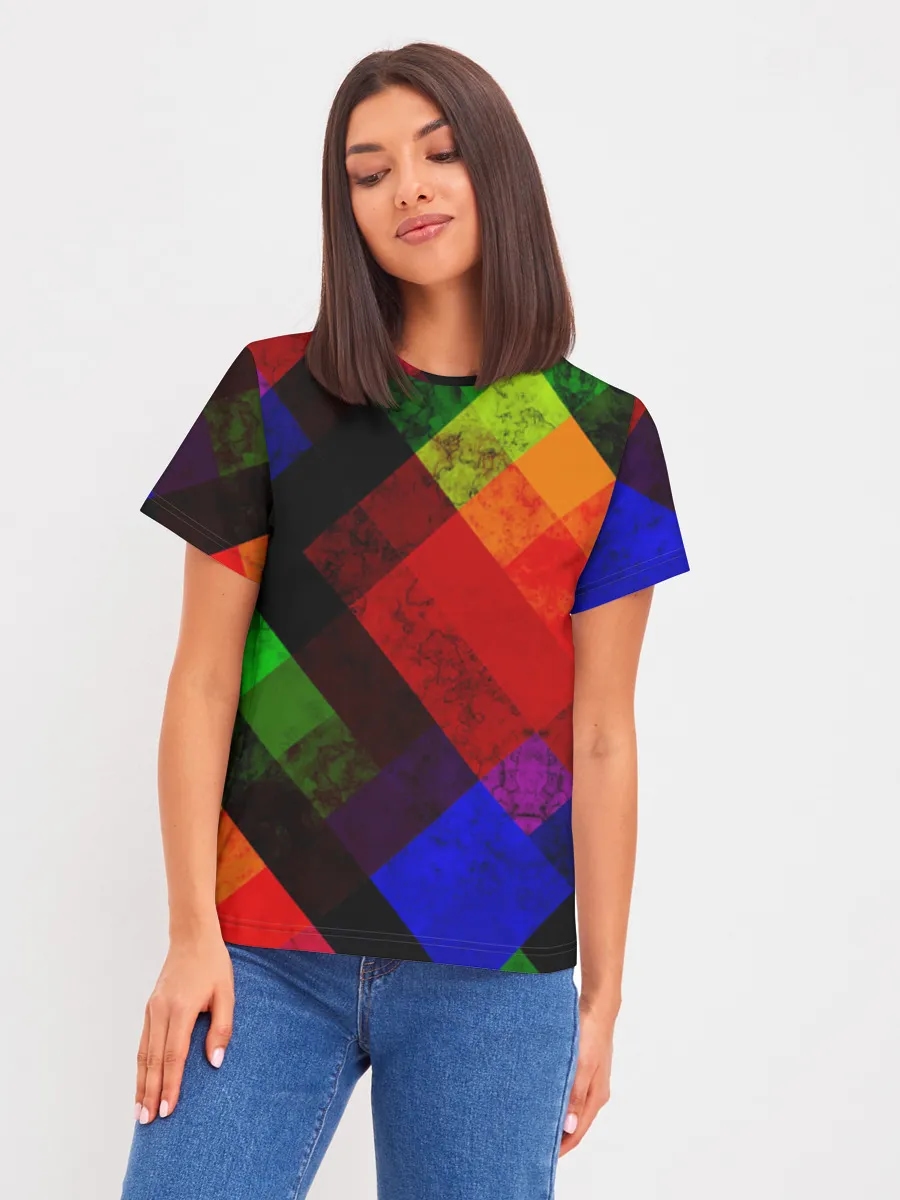 Colorful Argyle Squares