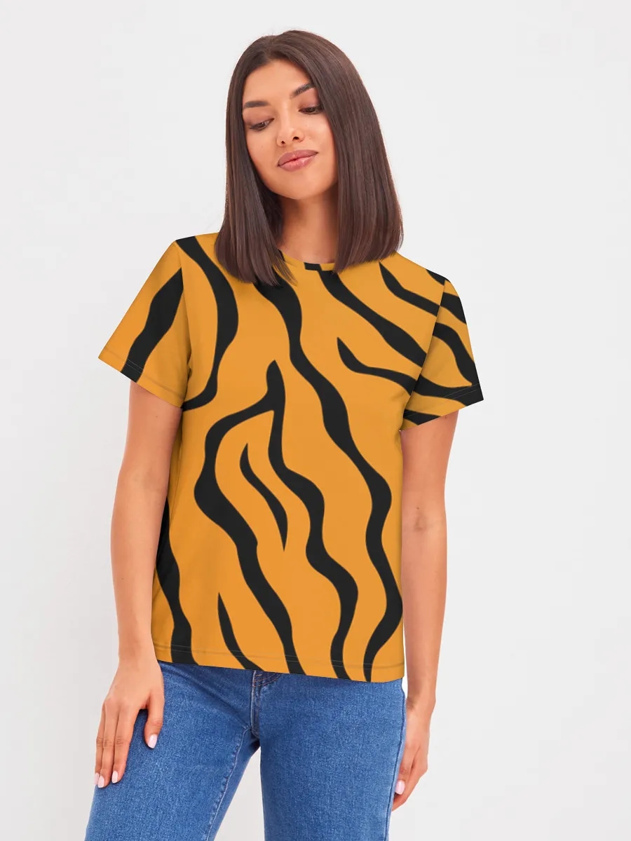 Orange Tiger Stripes