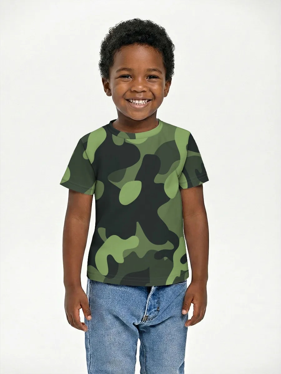 Green Camo Print