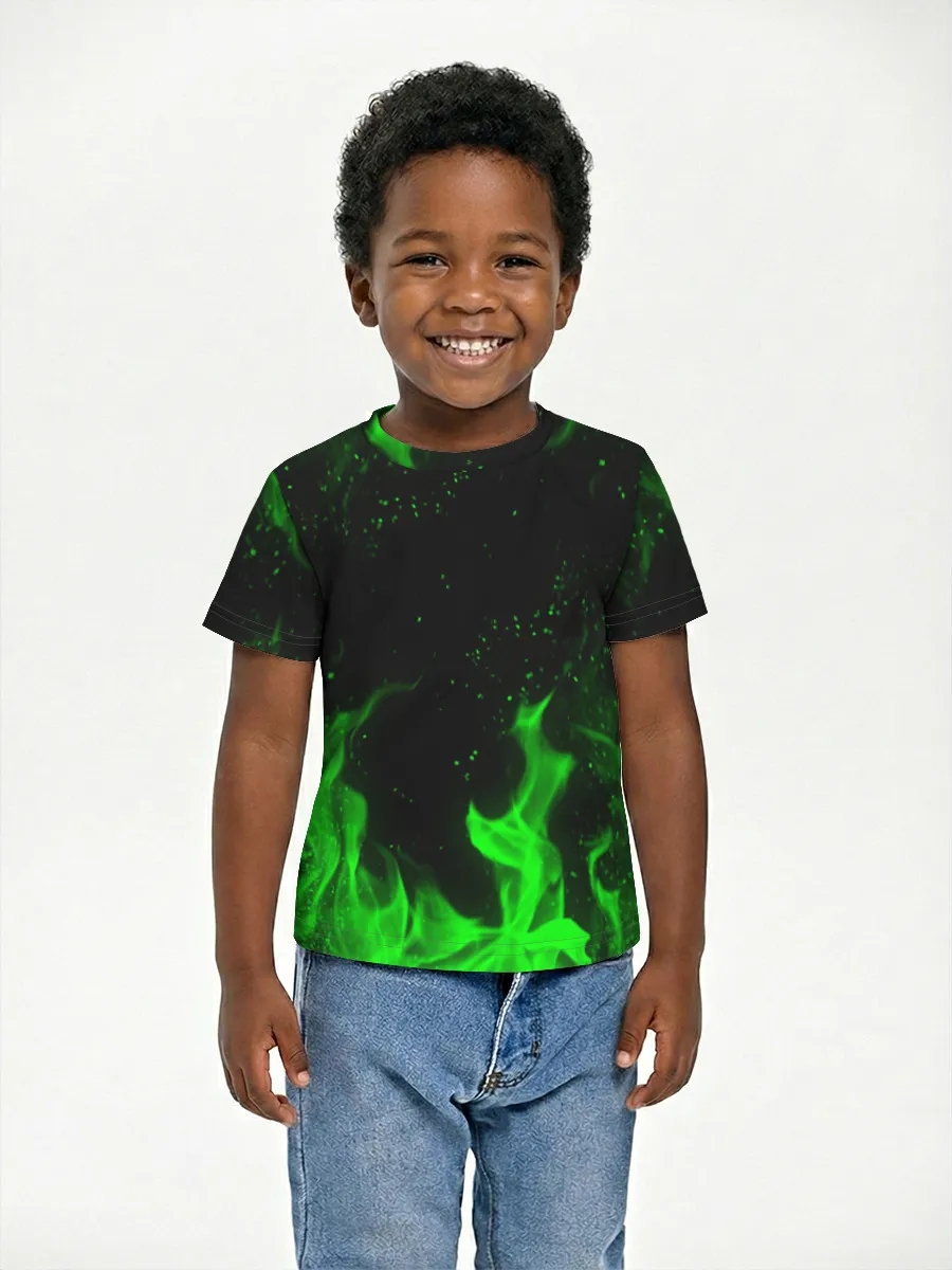 Neon Green Flames