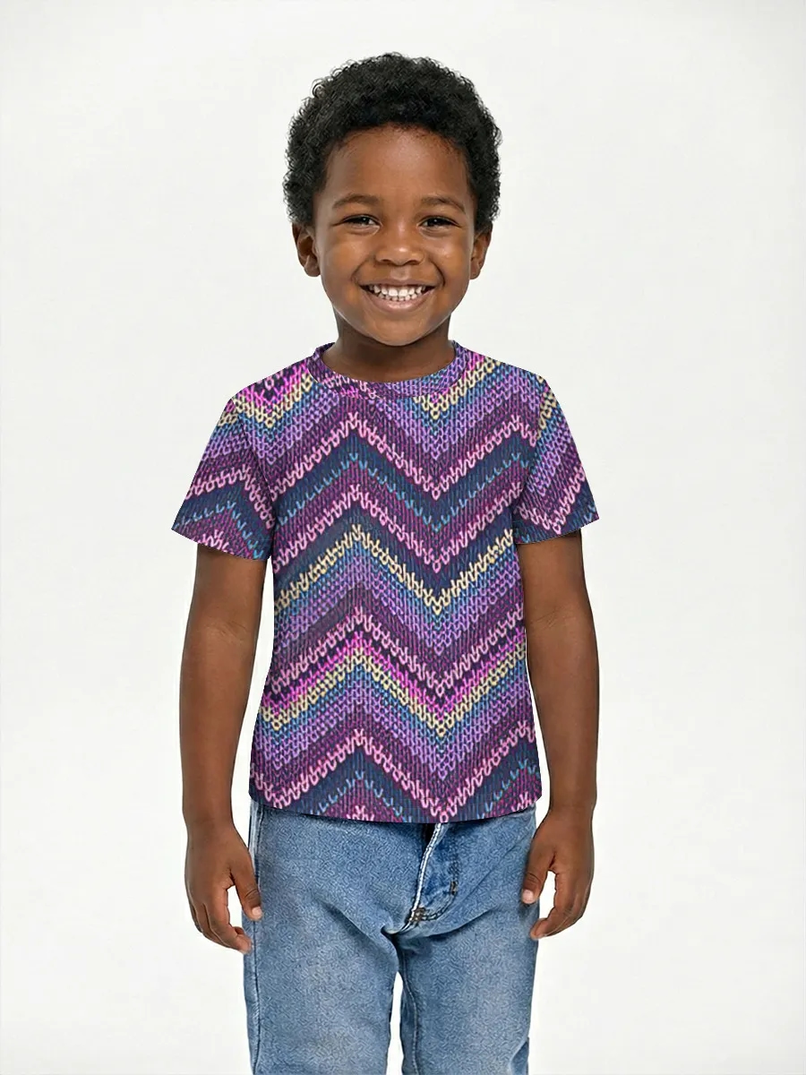 Colorful Chevron Knit