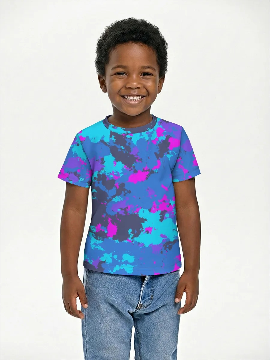 Neon Paint Splatter Camo