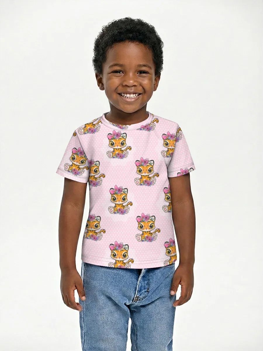 Kawaii Floral Tiger Cub