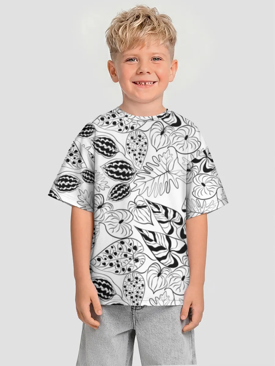 Monochrome Tropical Botanicals