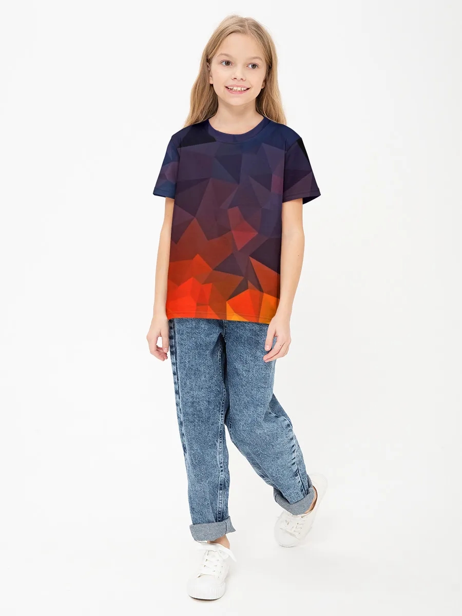Low Poly Color Gradient
