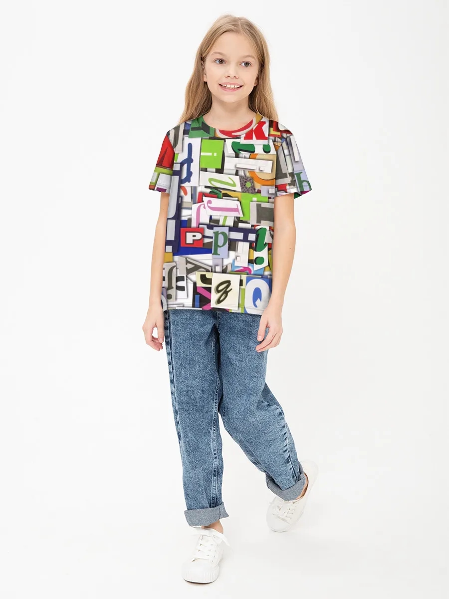 Ransom Note Alphabet Collage